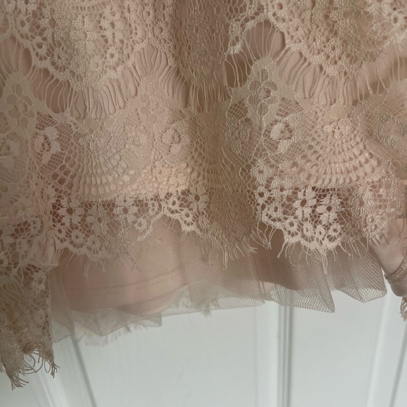 Jessica Simpson A Line Lace Dress, size 12 - Picture 4 of 6